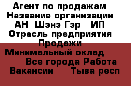 Агент по продажам › Название организации ­ АН "Шэнэ Гэр", ИП › Отрасль предприятия ­ Продажи › Минимальный оклад ­ 45 000 - Все города Работа » Вакансии   . Тыва респ.